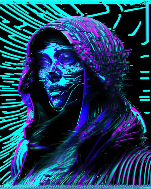 Glitch Style by Ciro Negrogni on Tensor.Art