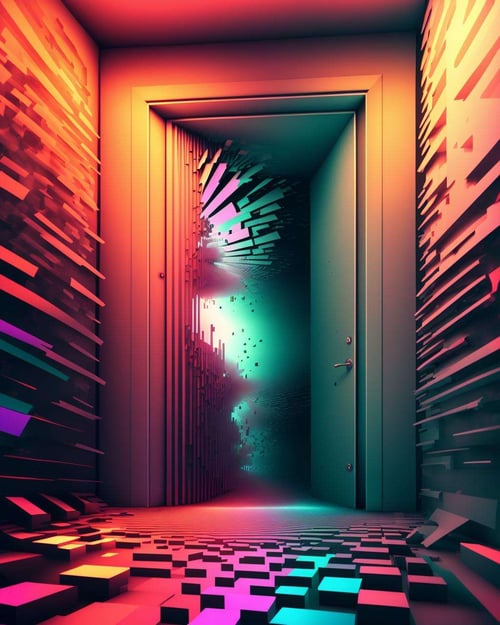 Glitch Style by Ciro Negrogni on Tensor.Art