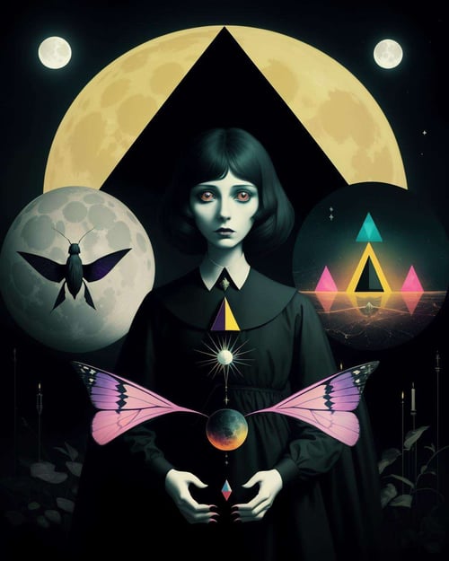 Geometric Woman by Ciro Negrogni on Tensor.Art