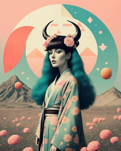 Geometric Woman by Ciro Negrogni on Tensor.Art