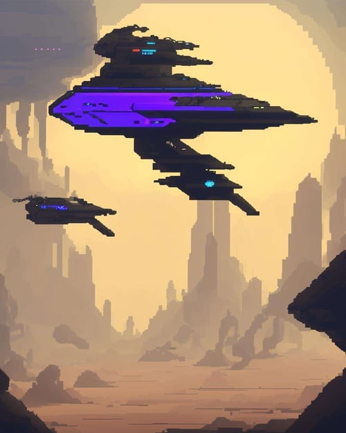 Cyber Pixels by Ciro Negrogni on Tensor.Art