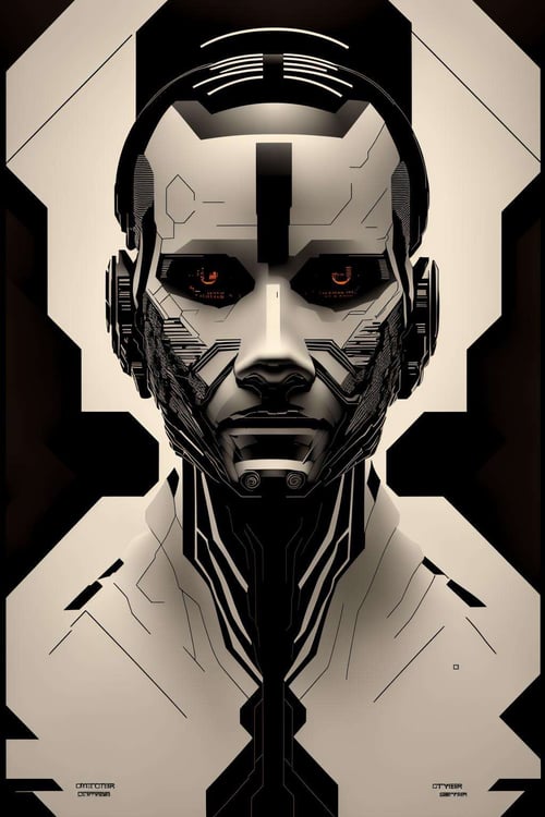 Cyber Graphic by Ciro Negrogni on Tensor.Art