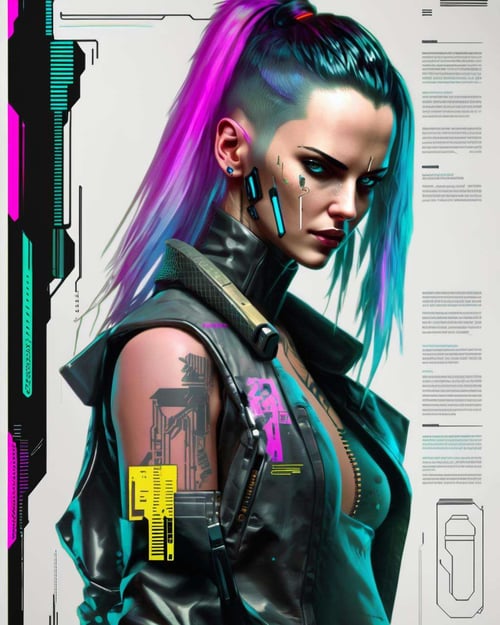 Cyber Graphic by Ciro Negrogni on Tensor.Art