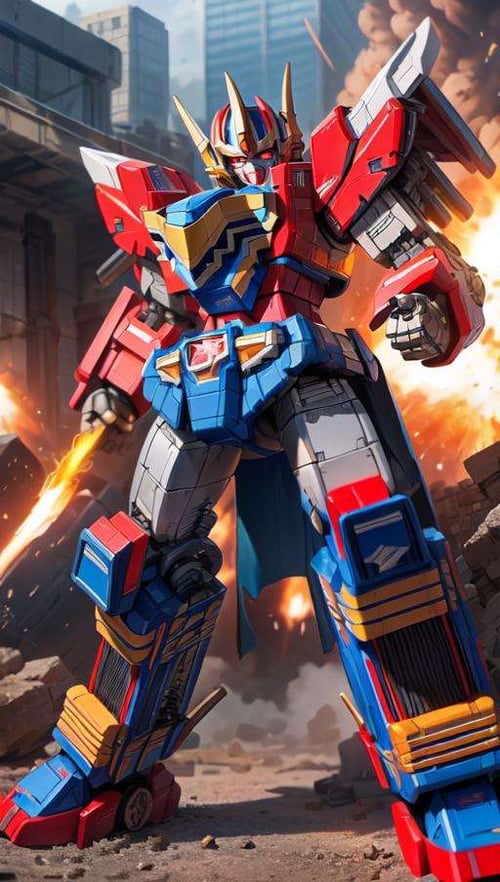 Super robot diffusion by Alpharius67 on Tensor.Art