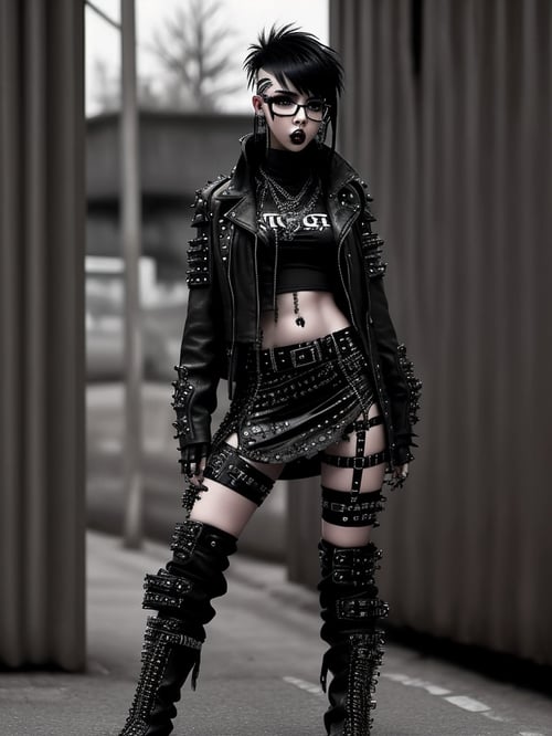 Chica punk by Arielpelado on Tensor.Art