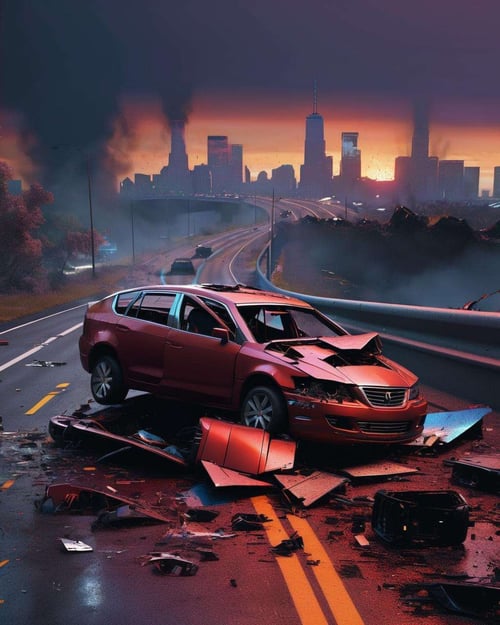 RoadWreck Simulator by Ciro Negrogni on Tensor.Art