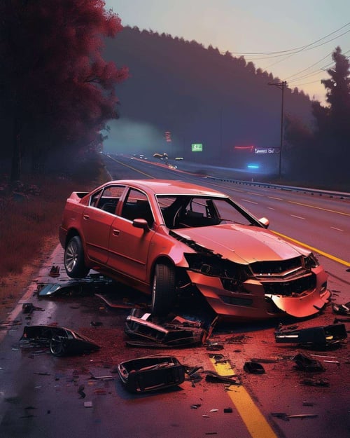 RoadWreck Simulator by Ciro Negrogni on Tensor.Art