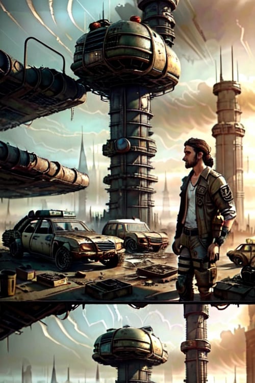diesel punk by Arielpelado on Tensor.Art