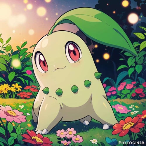 Chikorita Pokemon by Citron Legacy on Tensor.Art