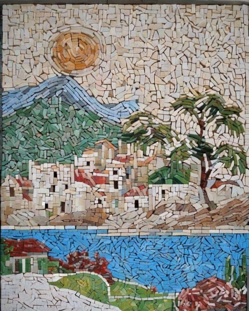 Mosaic Style by Ciro Negrogni on Tensor.Art