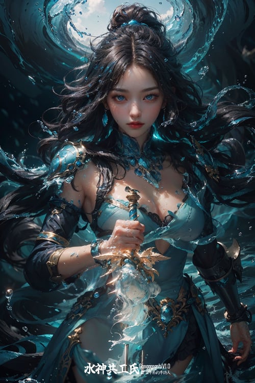 特效模仿 | 水神共工氏Gonggongshi by 哲学系的李诗人 on Tensor.Art