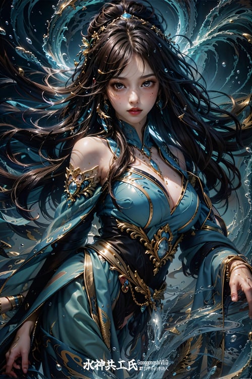 特效模仿 | 水神共工氏Gonggongshi by 哲学系的李诗人 on Tensor.Art