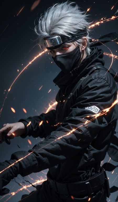 Kakashi Hatake in Naruto by AI CREATOR on Tensor.Art