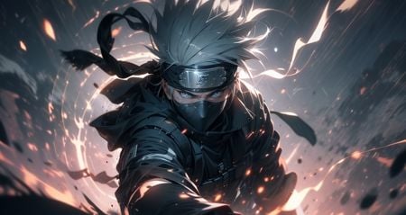 Kakashi Hatake in Naruto by AI CREATOR on Tensor.Art