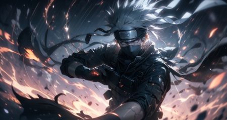 Kakashi Hatake in Naruto by AI CREATOR on Tensor.Art