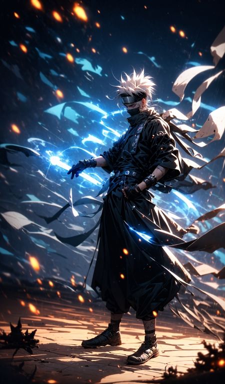 Kakashi Hatake in Naruto by AI CREATOR on Tensor.Art