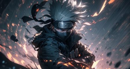 Kakashi Hatake in Naruto by AI CREATOR on Tensor.Art