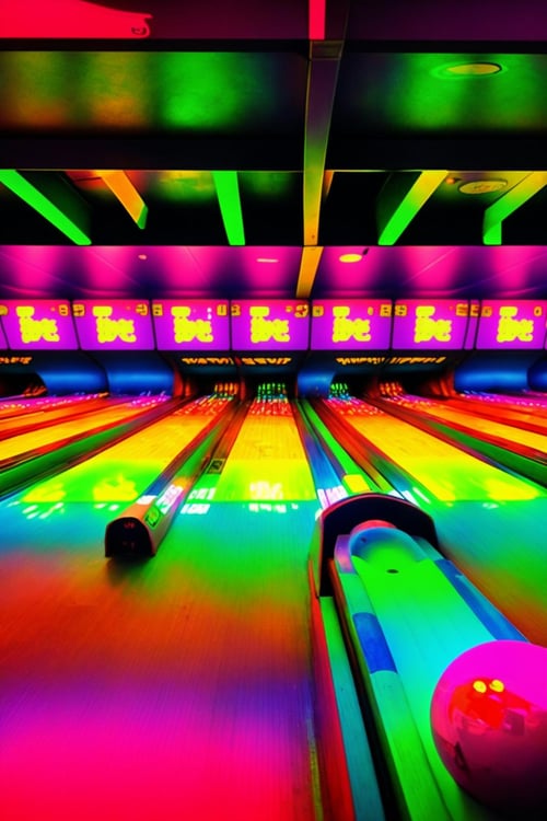 Neon Environments by Ciro Negrogni on Tensor.Art