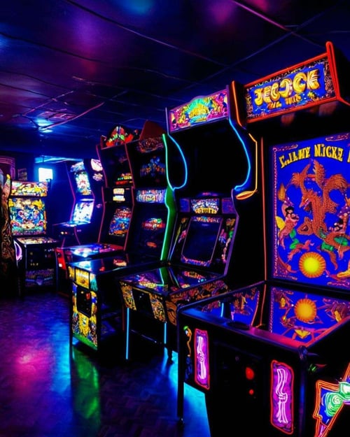 Neon Environments by Ciro Negrogni on Tensor.Art