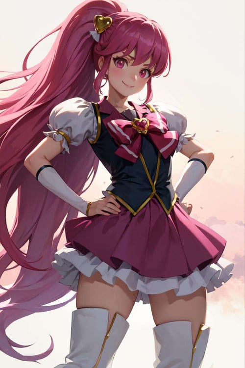 Aino Megumi/Cure Lovely | Happiness Charge Precure! by ChameleonAI on Tensor.Art