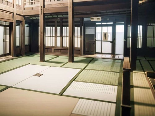 道場 DOJO/training room by swingwings on Tensor.Art