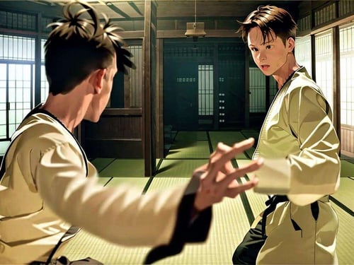 道場 DOJO/training room by swingwings on Tensor.Art