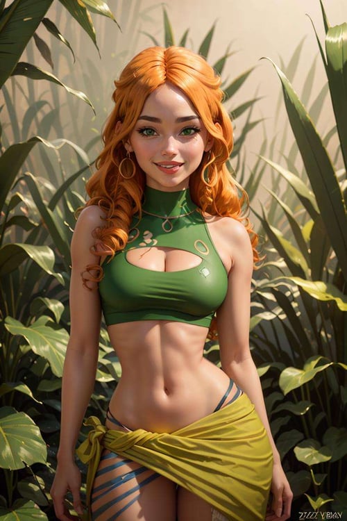 Izzy (Total Drama) by Citron Legacy on Tensor.Art