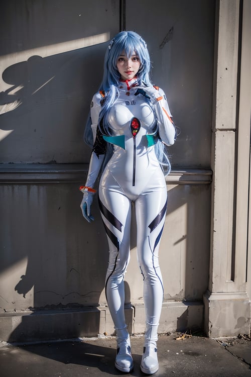<Evangelion> 长发 绫波丽 战斗服 cos服 by cyberAngel_ on Tensor.Art