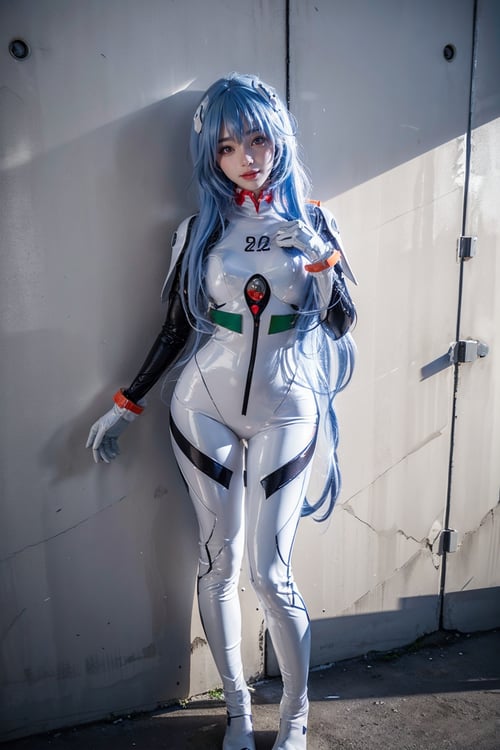 <Evangelion> 长发 绫波丽 战斗服 cos服 by cyberAngel_ on Tensor.Art