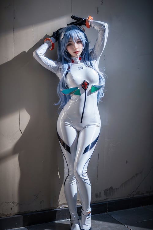 <Evangelion> 长发 绫波丽 战斗服 cos服 by cyberAngel_ on Tensor.Art