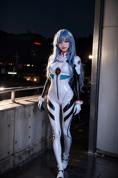 <Evangelion> 长发 绫波丽 战斗服 cos服 by cyberAngel_ on Tensor.Art