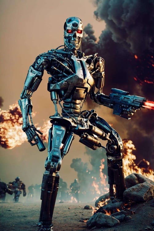 T800 Terminator Endoskeleton by King1980 on Tensor.Art