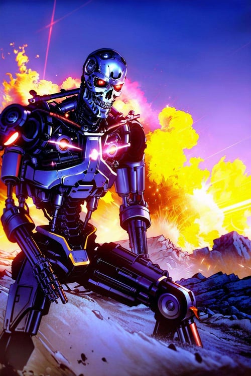 T800 Terminator Endoskeleton by King1980 on Tensor.Art