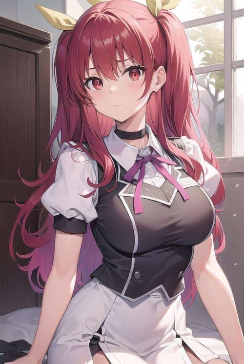 Stella Vermillion (ステラ・ヴァーミリオン) - Chivalry of a Failed Knight (落第騎士の英雄譚《キャバルリィ》) by Sol Eternelle on Tensor.Art