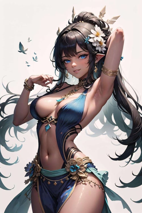 Geshin Styled Clothing | Conceptual Clothing LoRA by wrench1815 on Tensor.Art