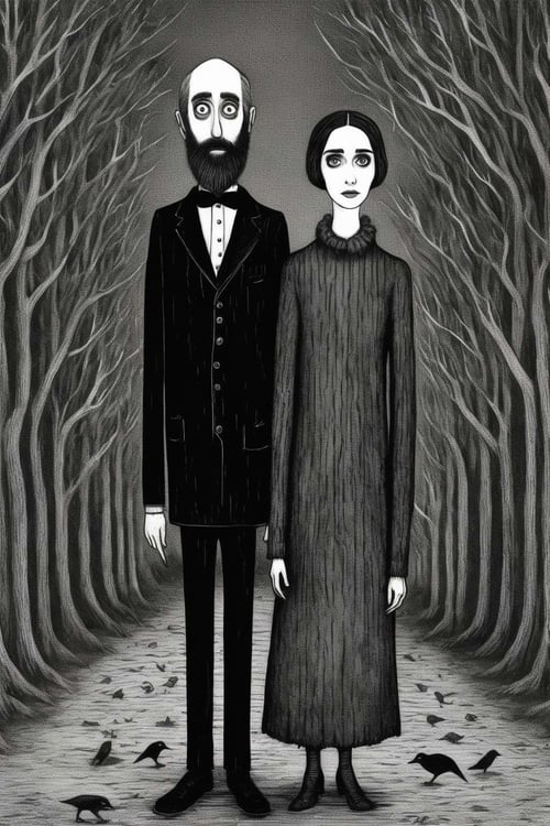 Edward Gorey Style by Ardavan on Tensor.Art