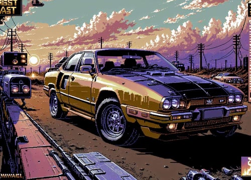C64 Graphics by IntraModel on Tensor.Art