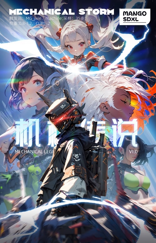 全网独家丨机械传说（机甲） by Mango on Tensor.Art