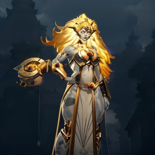 Dawnbreaker (Dota 2) by KitsuneGirl on Tensor.Art