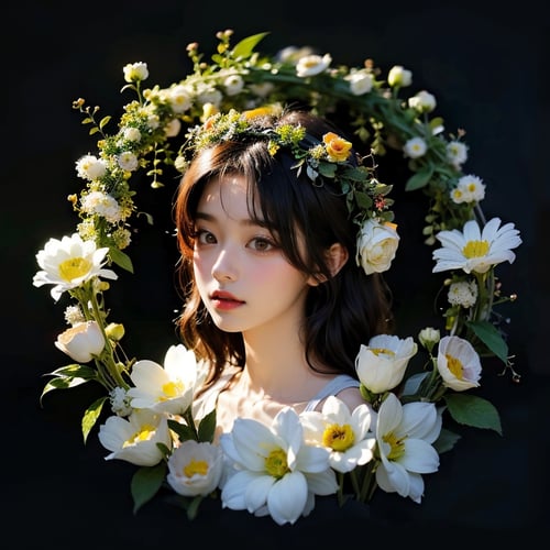 Flower Wreath | 花环 | SD1.5 Sora by SoraSleep on Tensor.Art