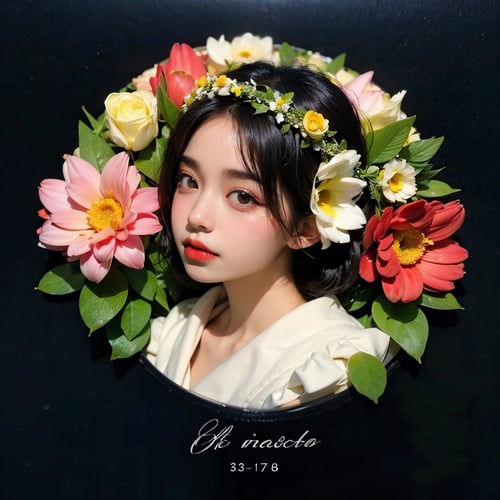 Flower Wreath | 花环 | SD1.5 Sora by SoraSleep on Tensor.Art