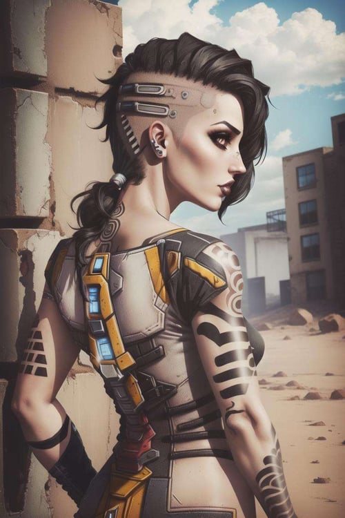 Angel Borderlands 2 Character Lora by guy90 on Tensor.Art