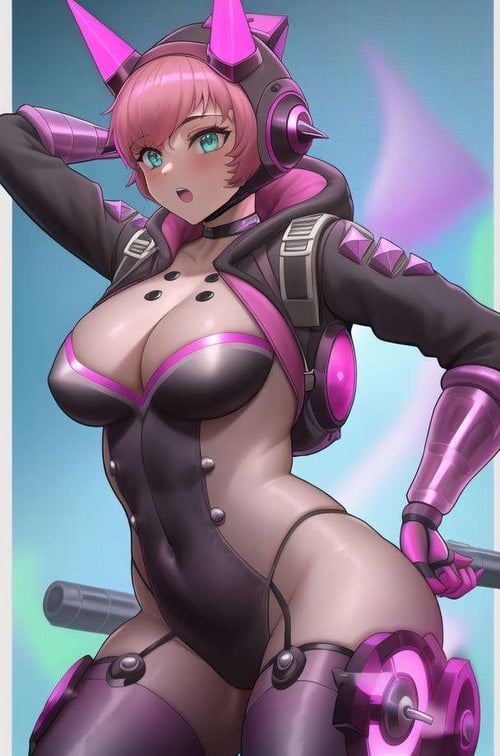 Cyber Punked Wattson Variant from Apex Legends Lora by guy90 on Tensor.Art