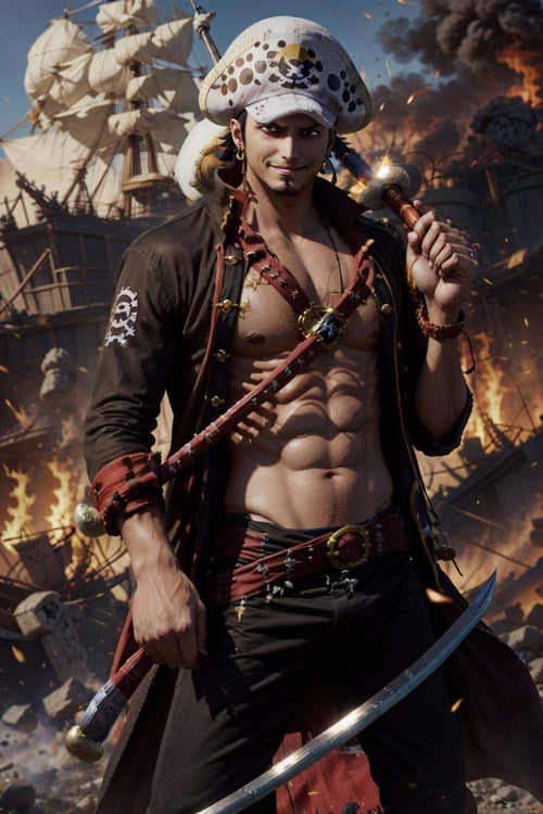 Holding sword | Pose by The best ai creator on Tensor.Art