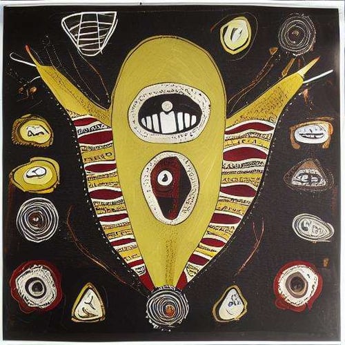 Aboriginal, Multi-Colored Style Art (5) by NextMeal on Tensor.Art