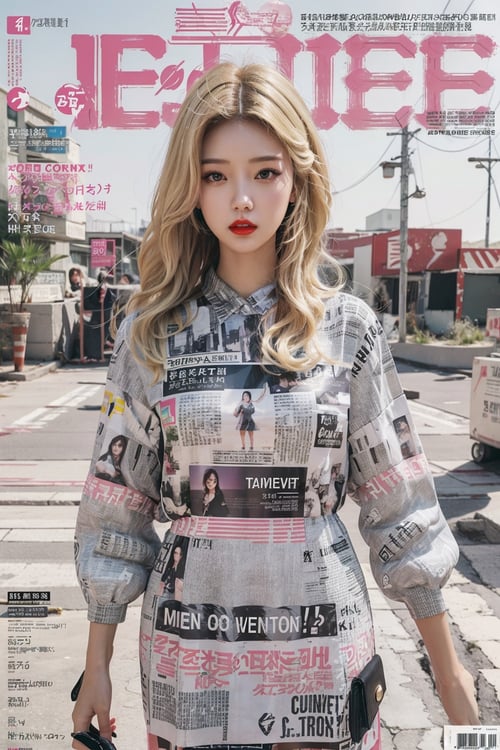 报纸衣服 by joe on Tensor.Art