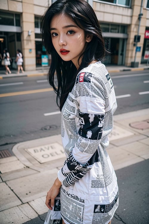报纸衣服 by joe on Tensor.Art