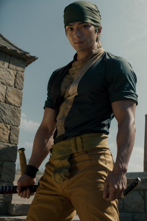 Mackenyu - Zoro from One Piece by Men's world on Tensor.Art