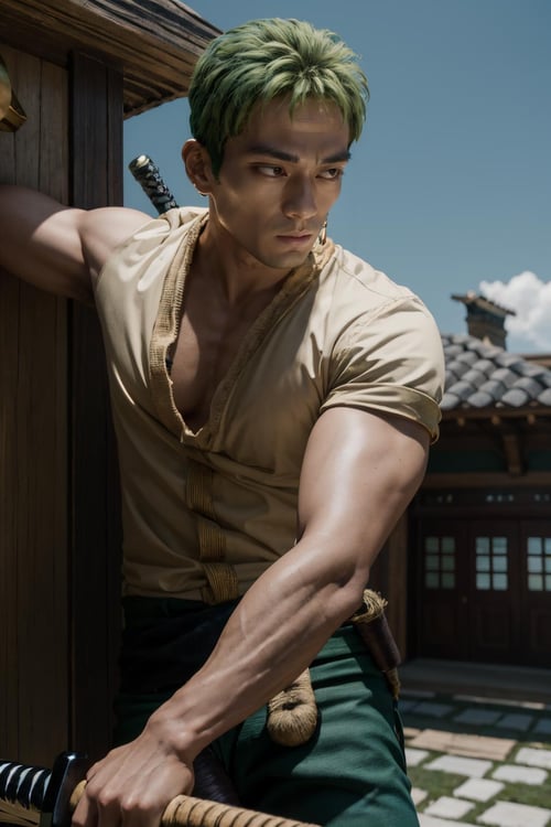 Mackenyu - Zoro from One Piece by Men's world on Tensor.Art