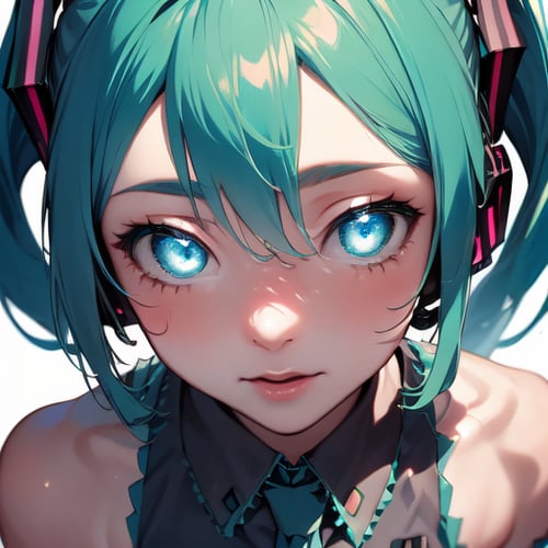 Hatsune Miku (with shiny eyes) by Herrscher_AGGA on Tensor.Art